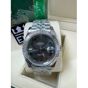 Rolex Datejust Romano Jubilee / Silver