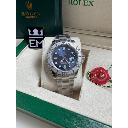 Rolex Yacht-Master Silver / Blue