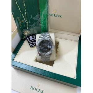 Rolex Datejust Romano Jubilee / Silver